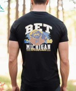 Michigan Wolverines Bet helmet franklin shirt