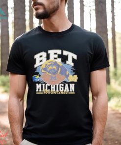 Michigan Wolverines Bet helmet franklin shirt
