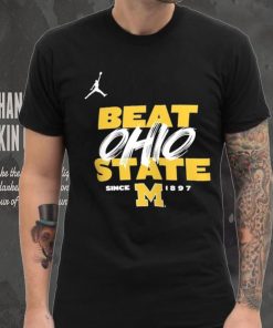 Michigan Wolverines Jordan Brand Michigan Ohio State Rivalry T Shirt