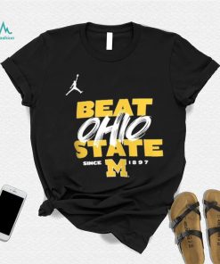 Michigan Wolverines Jordan Brand Michigan Ohio State Rivalry T Shirt