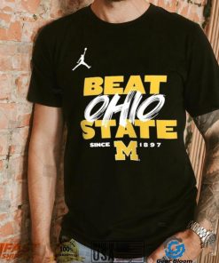 Michigan Wolverines Jordan Brand Michigan Ohio State Rivalry T Shirt