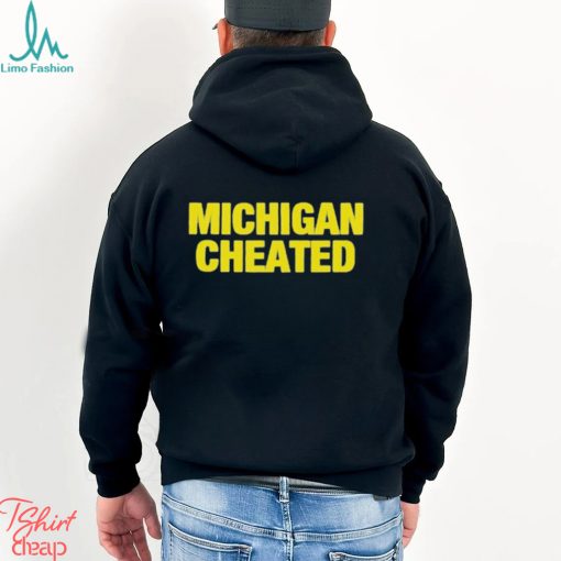 Michigan Wolverines cheated shirt