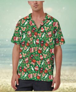 Mickey Friends Disney Snacks Christmas Hawaiian Shirts Disneyland Xmas Candy