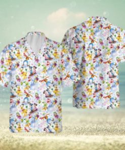 Mickey Friends Snowman Disney Hawaiian Shirts Xmas Button Up Family Trip