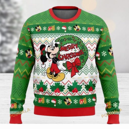 Mickey Merry Christmas Ugly Sweater, Funny Womens Christmas Sweater Idea