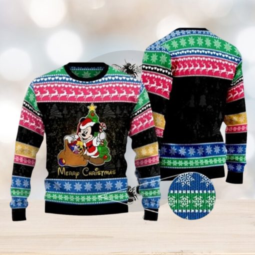 Mickey Mery Christmas Sweater, Disney Mickey Christmas Ugly Sweater