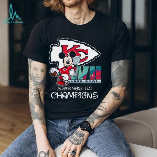Mickey Mouse Kansas City Chiefs Super Bowl champions 2023 shirt