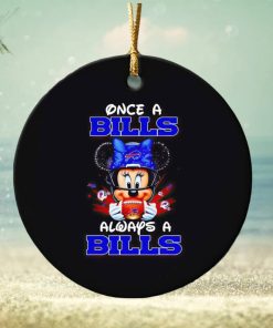 Mickey once a Bills always a Bills ornament