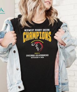 Midwest Rugby Union Champions Chicago Silverbacks Division 4 Men T Shirt