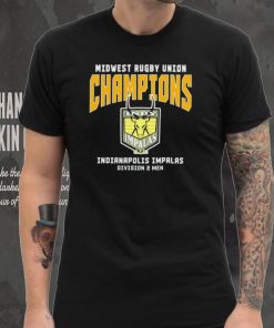 Midwest Rugby Union Champions Indianapolis Impalas Division 2 Men T Shirt