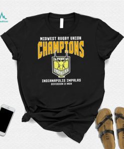 Midwest Rugby Union Champions Indianapolis Impalas Division 2 Men T Shirt