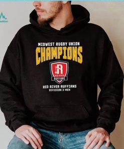 Midwest Rugby Union Champions Red River Ruffians Division 3 Men T Shirt