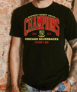 Midwest Rugby Union Championship 2023 Chicago Silverbacks T Shirt