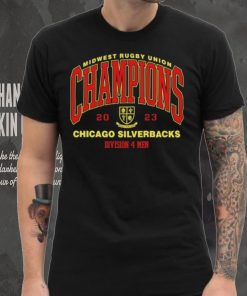 Midwest Rugby Union Championship 2023 Chicago Silverbacks T Shirt