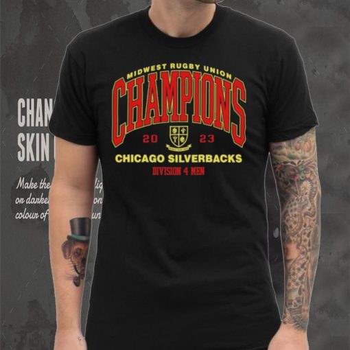 Midwest Rugby Union Championship 2023 Chicago Silverbacks T Shirt