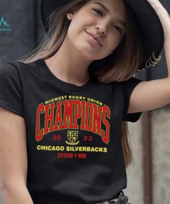 Midwest Rugby Union Championship 2023 Chicago Silverbacks T Shirt