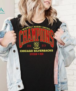 Midwest Rugby Union Championship 2023 Chicago Silverbacks T Shirt