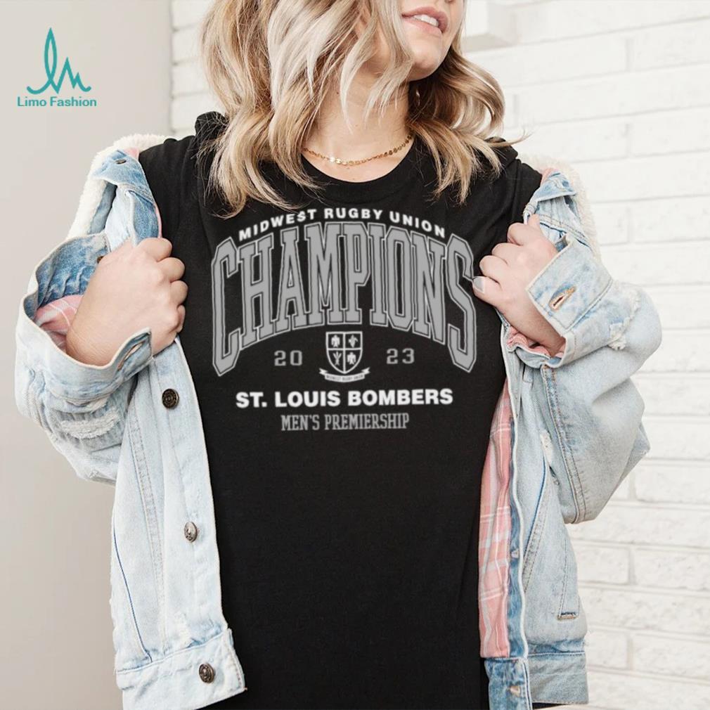 Midwest Rugby Union Championship 2023 South St Louis Bombers T Shirt Midwest Rugby Union Championship 2023 South St Louis Bombers T Shirt