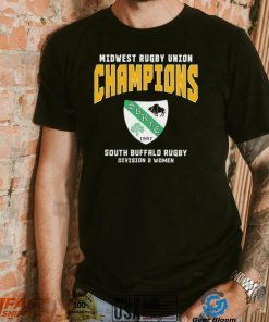 Midwest Rugby union Champions South Buffalo Rugby Division 2 Women T Shirt