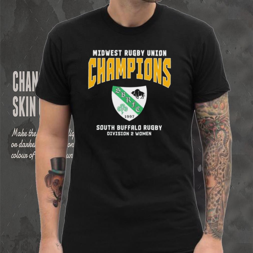 Midwest Rugby union Champions South Buffalo Rugby Division 2 Women T Shirt Midwest Rugby union Champions South Buffalo Rugby Division 2 Women T Shirt