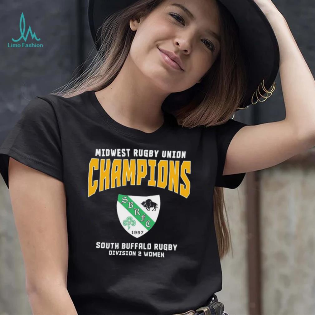 Midwest Rugby union Champions South Buffalo Rugby Division 2 Women T Shirt Midwest Rugby union Champions South Buffalo Rugby Division 2 Women T Shirt