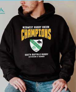 Midwest Rugby union Champions South Buffalo Rugby Division 2 Women T Shirt