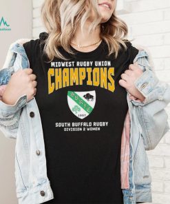Midwest Rugby union Champions South Buffalo Rugby Division 2 Women T Shirt