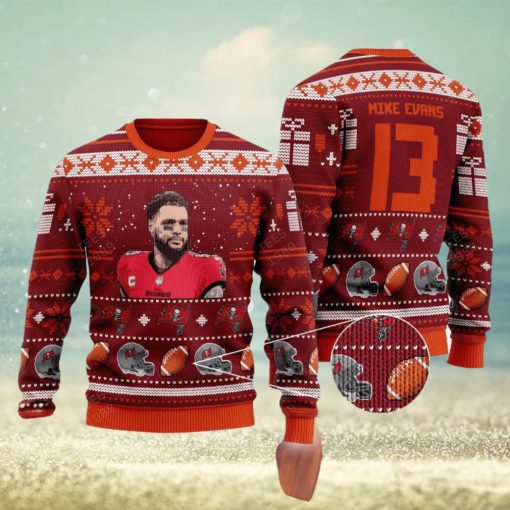 Mike Evans tampa bay buccaneers NFL Ugly Sweater Christmas