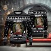 Sutton United Ugly Christmas Sweater Logo Custom Name Gift Fans