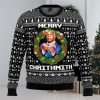 Merry Xmas Courage The Cowardly Dog Ugly Christmas Sweater