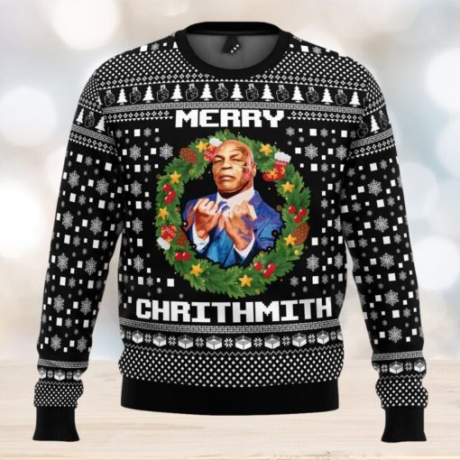 Mike Tyson Ugly Christmas Sweater