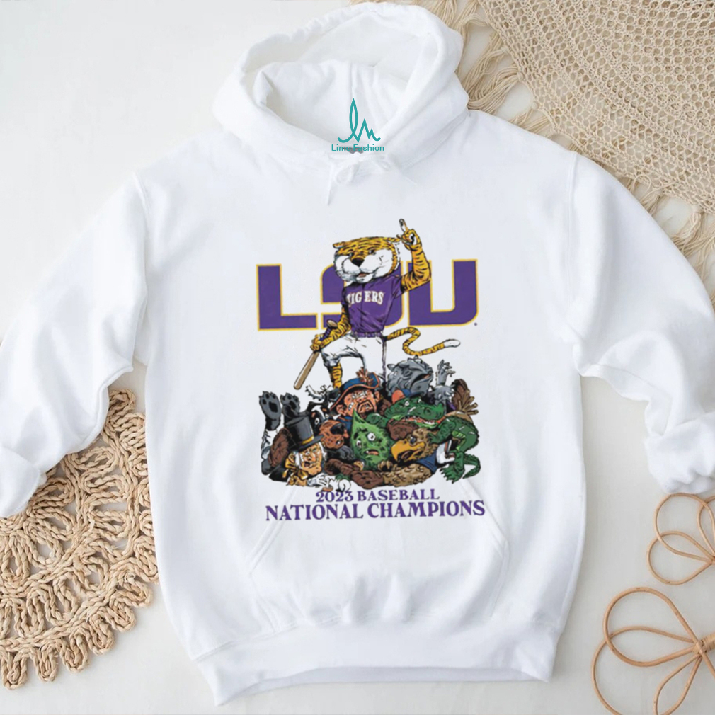 Mike the Tiger LSU 2023 baseball national champions shirt Mike the Tiger LSU 2023 baseball national champions shirt