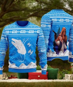 Millennium Falcon Ugly Christmas 3D Sweater For Men And Women