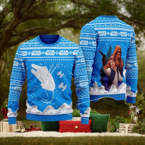 Millennium Falcon Ugly Christmas 3D Sweater For Men And Women