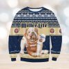 St Mirren F.C. SPFL Scottish Snow Fall Pine Ugly sweater