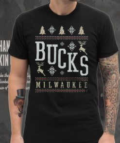 Milwaukee Bucks Holiday Crewneck Shirt, hoodie, sweater, long sleeve and tank top Milwaukee Bucks Holiday Crewneck Shirt