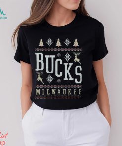 Milwaukee Bucks Holiday Ugly Christmas Shirt