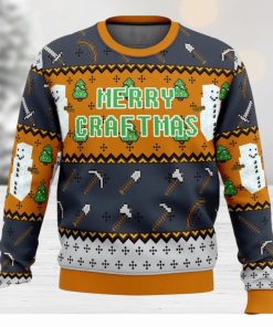 Minecraft Minecraftmas Ugly Christmas Sweater 3D All Over Printed Christmas Sweaterr