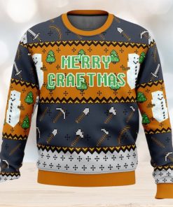 Minecraft Minecraftmas Ugly Christmas Sweater 3D All Over Printed Christmas Sweaterr