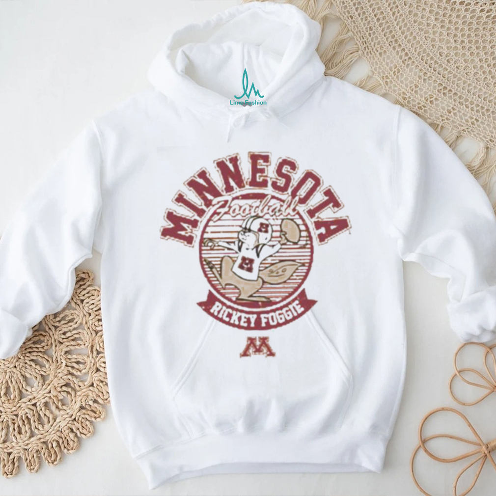 Minnesota NCAA Football Rickey Foggie Classic Fashion Hooded Shirt Minnesota NCAA Football Rickey Foggie Classic Fashion Hooded Shirt