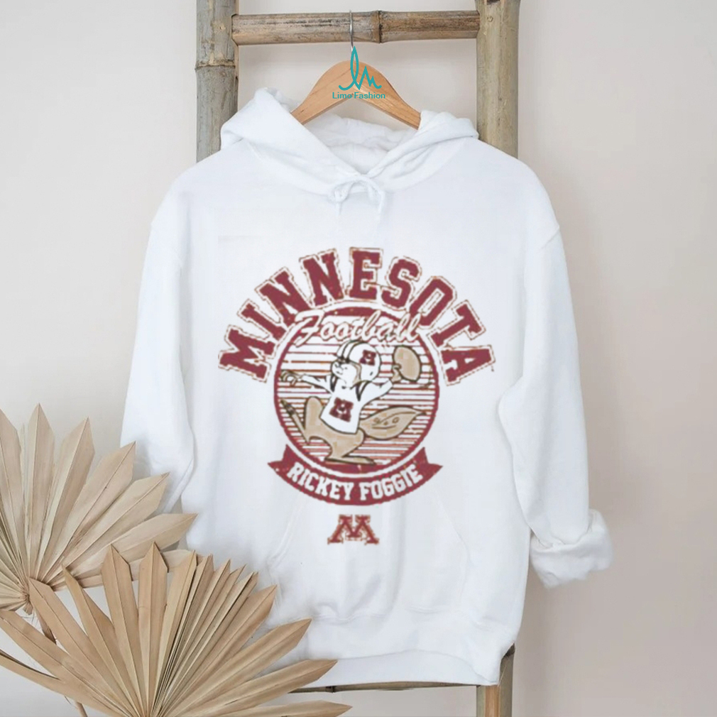 Minnesota NCAA Football Rickey Foggie Classic Fashion Hooded Shirt Minnesota NCAA Football Rickey Foggie Classic Fashion Hooded Shirt