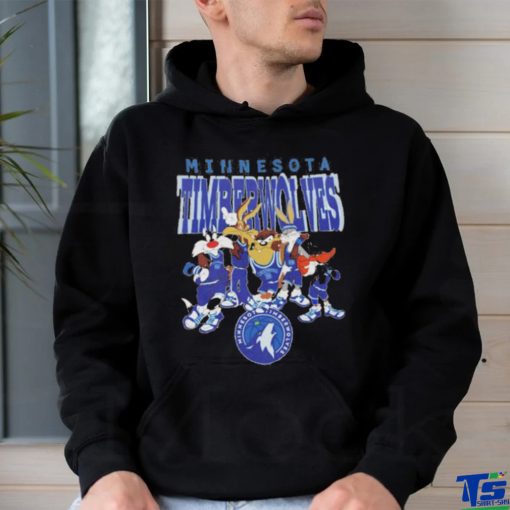 Minnesota Timberwolves Looney Tunes Nba Basketball Shirt