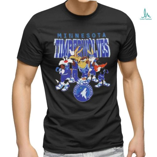 Minnesota Timberwolves Looney Tunes Nba Basketball Shirt