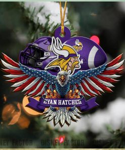 Minnesota Vikings Decorations, Eagles Christmas Ornaments