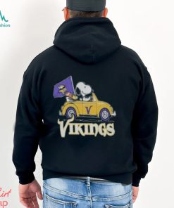 Minnesota Vikings Fan Snoopy Cartoon Sports T Shirt