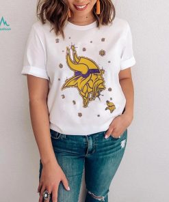 Minnesota Vikings Sparkle Christmas Graphic T Shirt