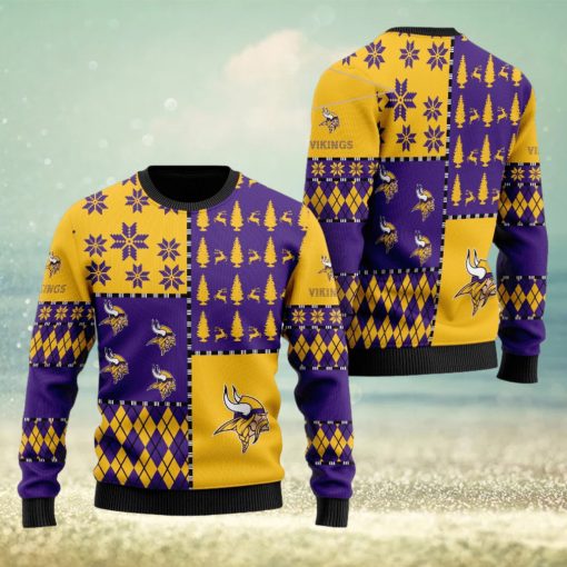 Minnesota Vikings Ugly Christmas Sweater Perfect Holiday Gift