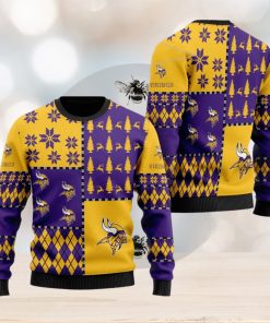 Minnesota Vikings Ugly Christmas Sweater Perfect Holiday Gift