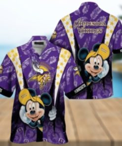 Minnesota Vikings nfl mickey mouse Hawaiian Shirt custom for fan