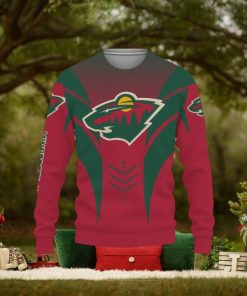 Minnesota Wild Football American Day, Sport Teams Champion 3D Shirt Christmas Sweater